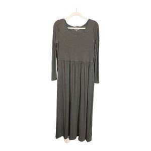 Soft Surroundings Long Sleeve Modest Maxi Dress Size Small CA1